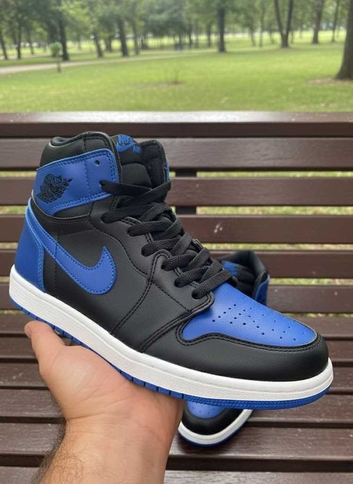 Adidasi Nike Jordan 1 High Royal Blue - Adidasi Fete Baieti