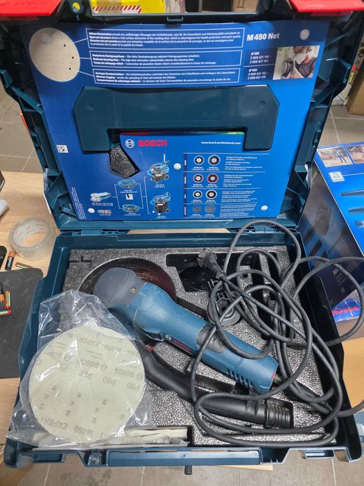 Bosch GET 75-150 - Slefuitor cu excentric, 750 W, 150 mm