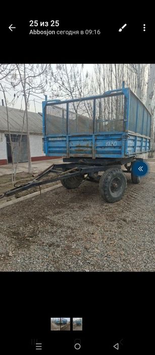 Traktor teleshka Fargona quvada