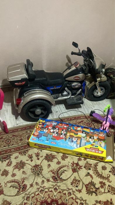 Детский электромотоцикл Harley Davidson