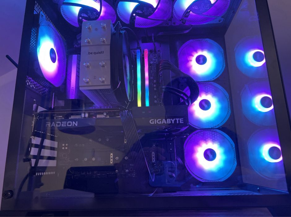 Pc gaming i5 12600kg, rx 6600, 32gb ddr5, 1.5tb storage