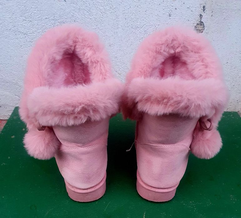 Cizme imblanite roz nr.40