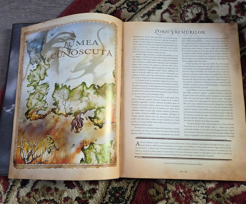 Lumea de Gheata si Foc - George R.R. Martin - impecabila