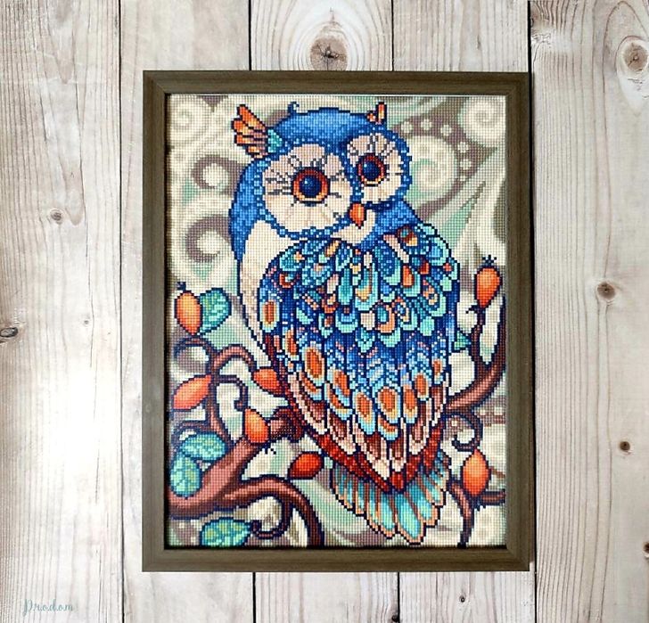 Стразы "Совушка"