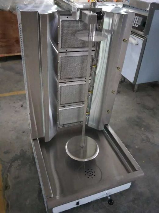 LICHIDARE STOC Aparat Kebab Rotisor Shaorma 3, 4 ,5 arzatoare inox NOU