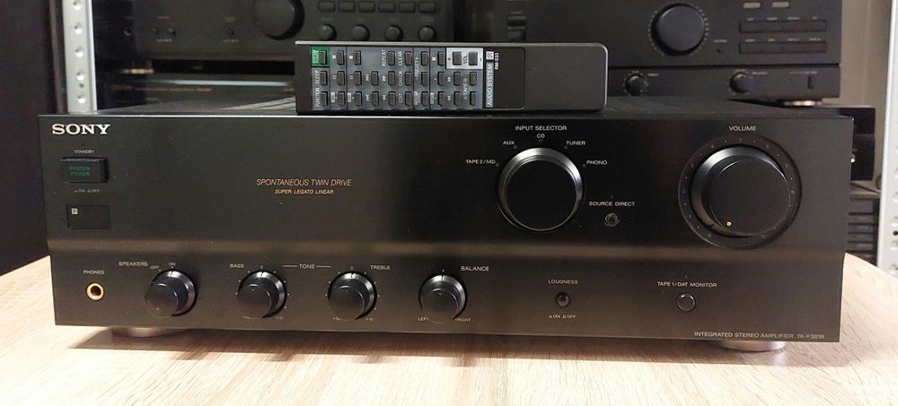 ТОП ОФЕРТА!!!  Стерео усилвател Sony TA-F361 с дистанционно – 99€