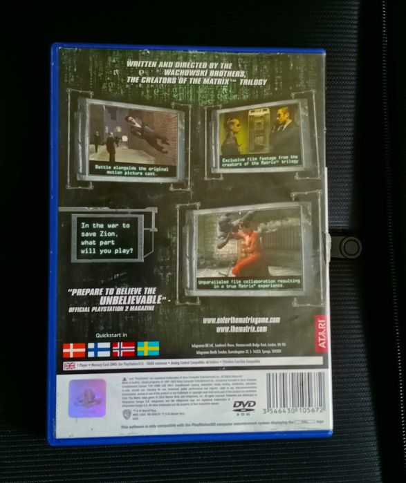 Enter the Matrix PS2 Playstation 2