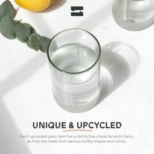 Нов комплект 6 броя Устойчиви чаши за вода коктейли сокове Екологични