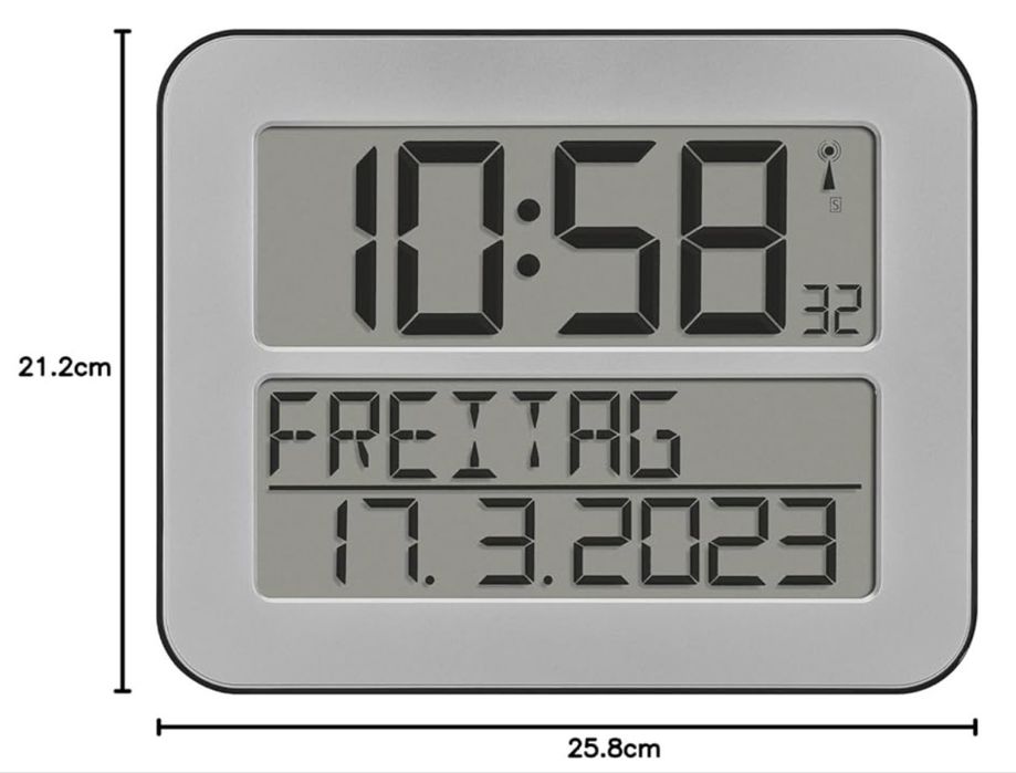 Ceas radiocomandat TFA Dostmann