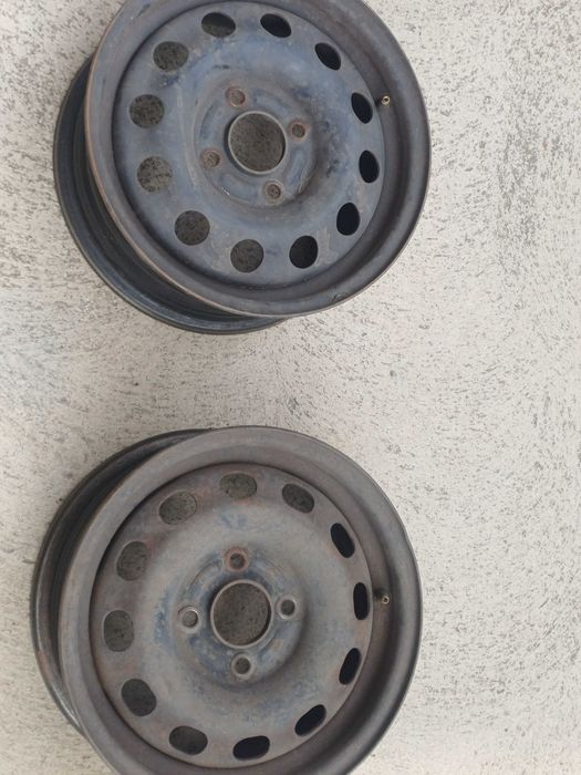 2 бр. Стоманени джанти 14