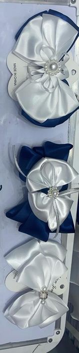 Бант школьный на резинке