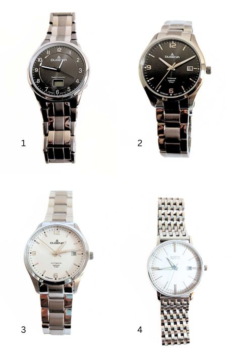 Часовници Dugena и Jacques Lemans