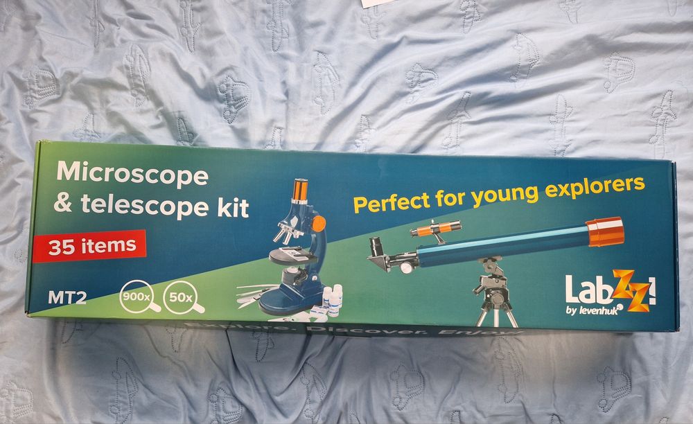 Комплект микроскоп и телескоп Levenhuk LabZZ MT2