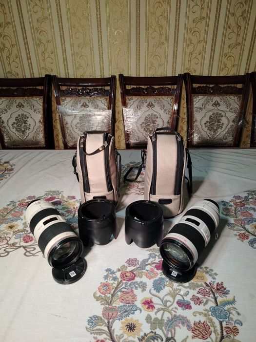 Canon 70-200 mm obyektiv sotiladi. Stabilizatori bor