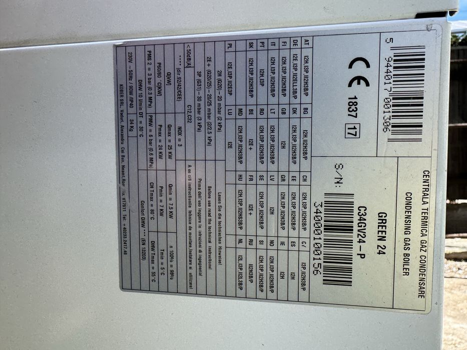 Piese centrala Motan Green 24