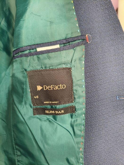 Пиджак + брюки в темно синем цвете