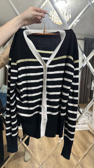 Майка Red tag,зипка черная,кардиган cherry