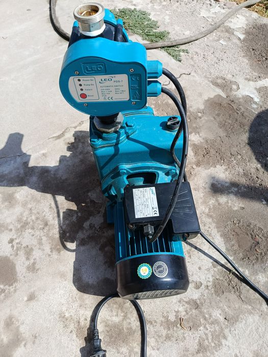 Насос электрический *LEO XHSm 2000* 1,5kw+ автоматическое реле давлен