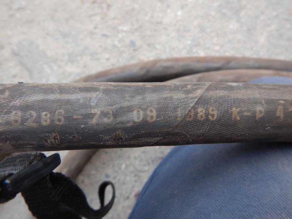 гидравлические резиновые шланги новые (СССР, 1989г)