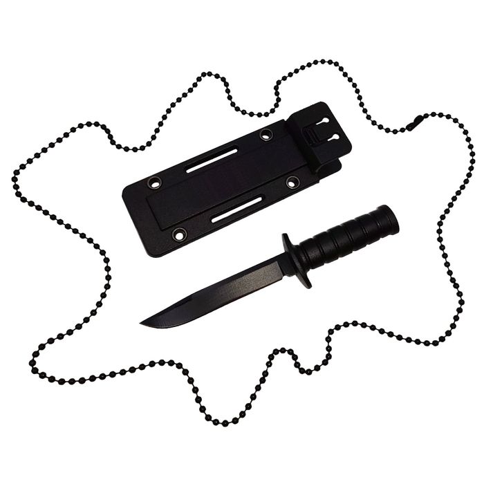 Cutit tactic vanatoare, Military Convoy, 10 cm, teaca cu lant inclusa