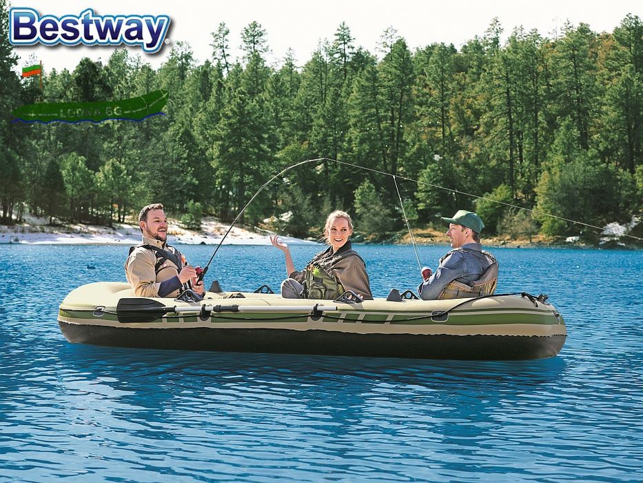 Лодка с гребла Voyager 500 до 260кг.348см-141см