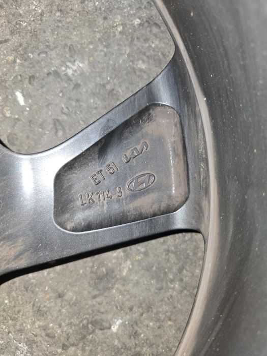 Jante cu anvelope 235/55/18 Continental