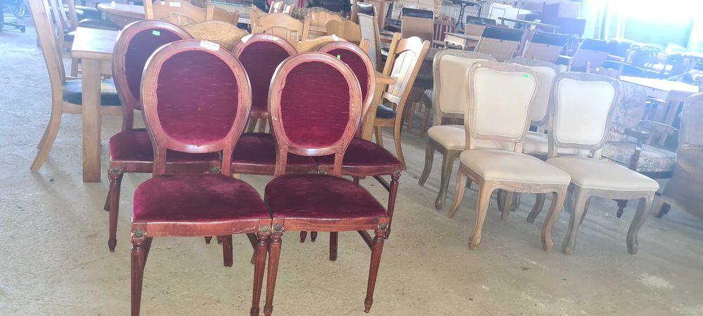 ретро столове с дамаска