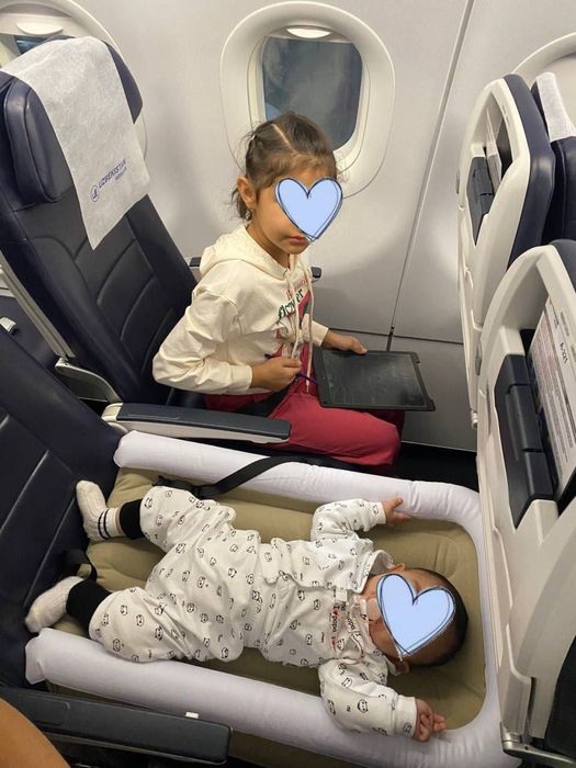 Новый матрас в самолет, для комфотртного перелета малыша