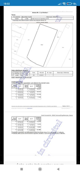 Teren intravilan Nanov