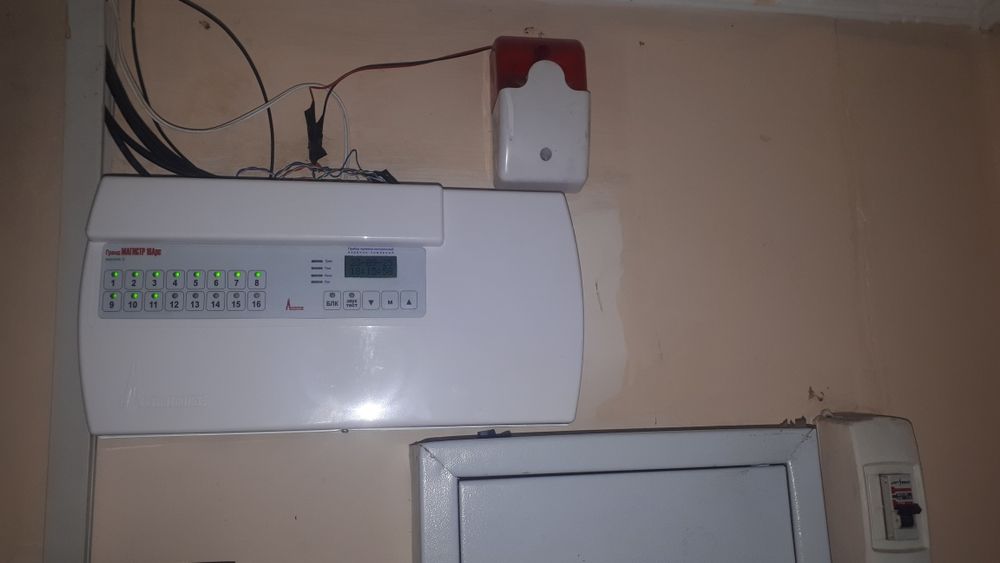 Установка пожарной сигнализации-видеонаблюдение. Домофоны. Обработка ч