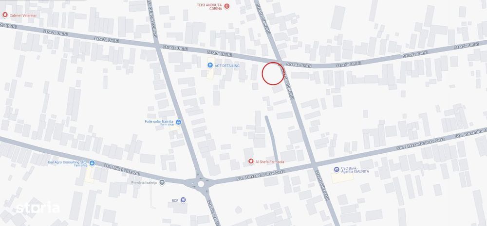 Teren Isalnita zona Centru