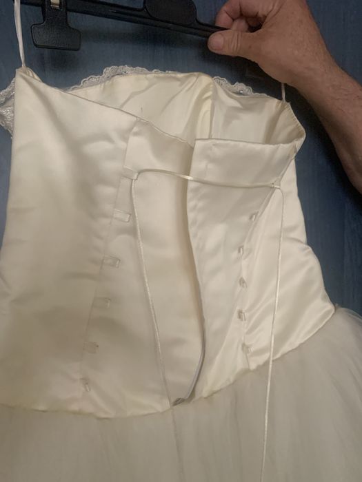 Rochie mireasa crem M