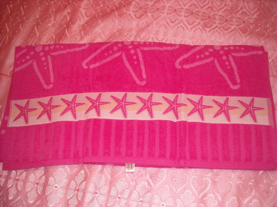 Плажен комплект в цикламено