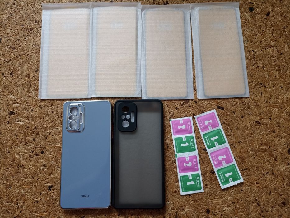 Продам чехол и стекло Redmi Note 10 Pro