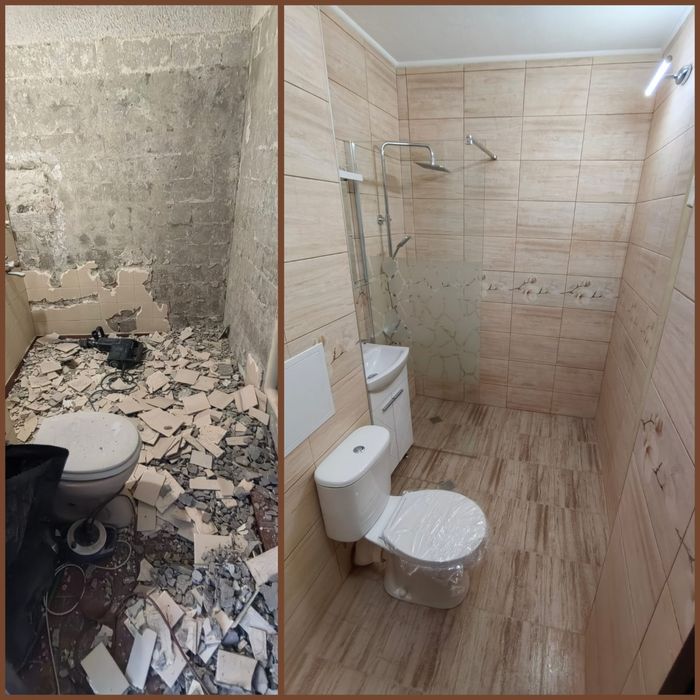 Ремонт на баня - цялостен , частичен.