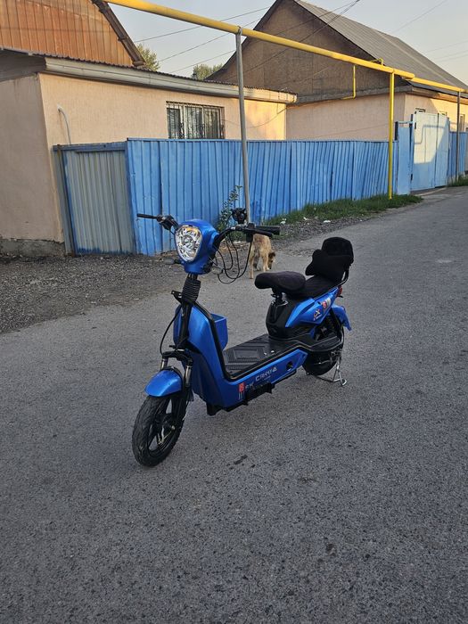 Скутер SK8  синий