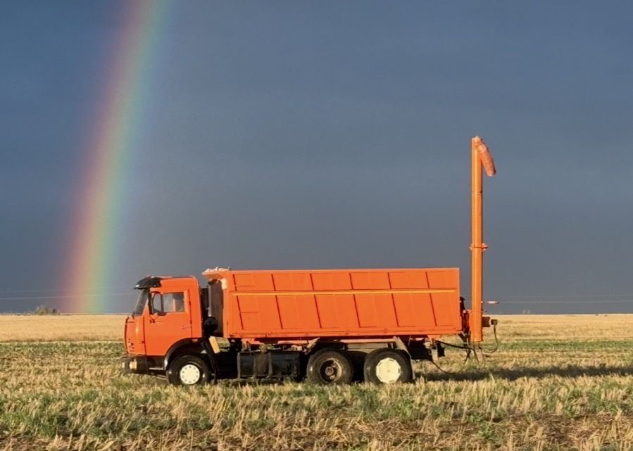 Камаз с прицепом