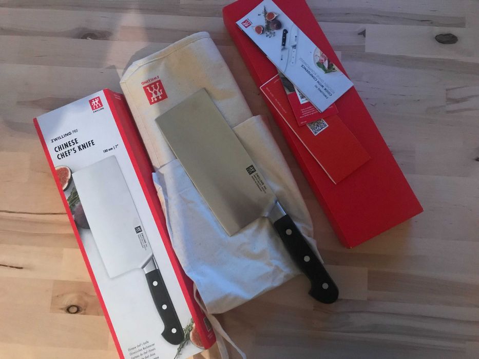 Zwilling Henckels Pro - Китайски Сатър на главния готвач 7 инча,