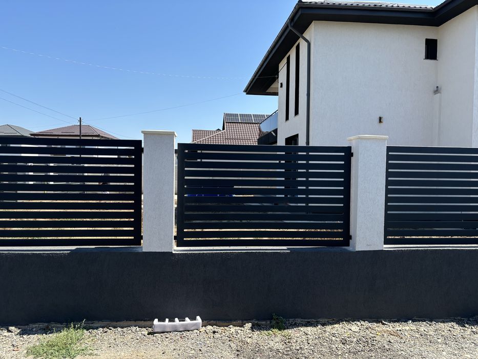 Producem pergole, garduri si porti, scari si balustrade, carport