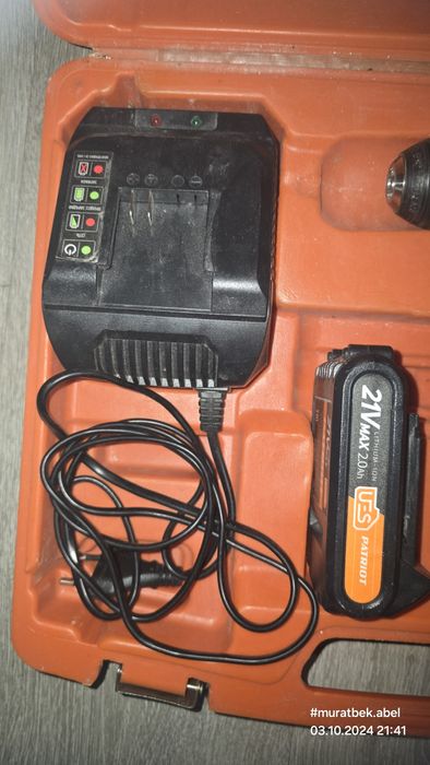 Дрель-Шуруповерт Patriot.