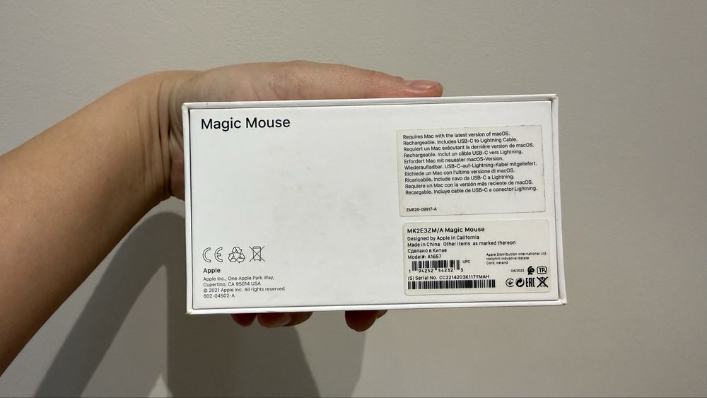 Apple Magic Mause MK2E3ZM/A