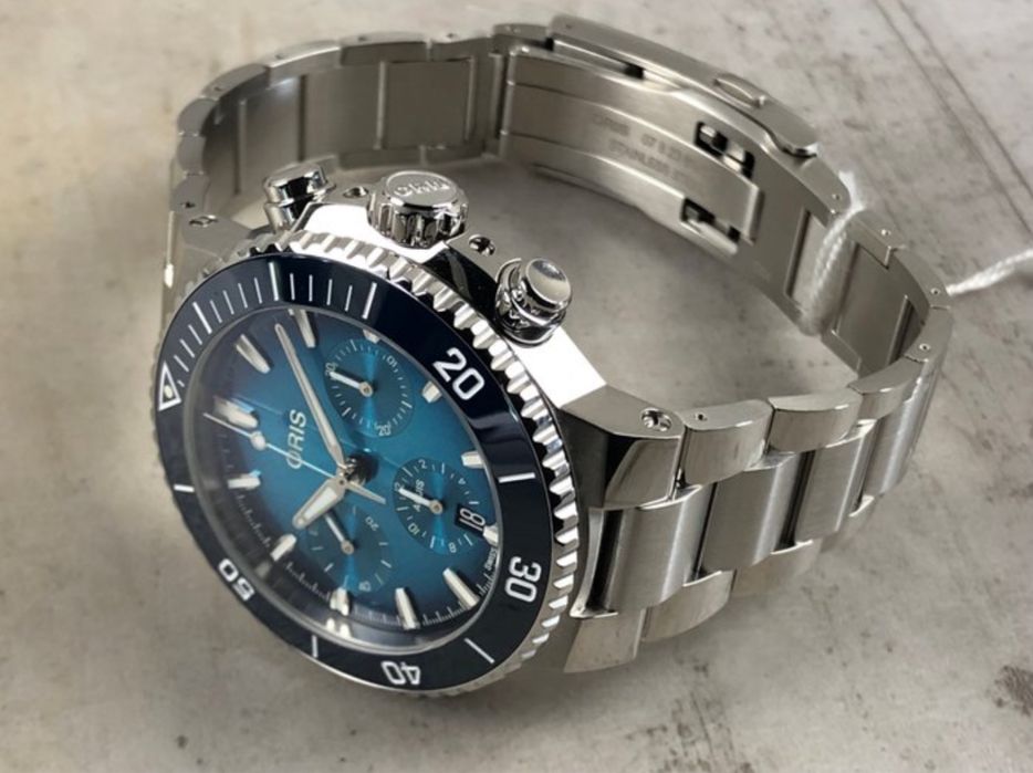 Oris Aquis Chronograph Automatic – 44mm – Nou, Full Set