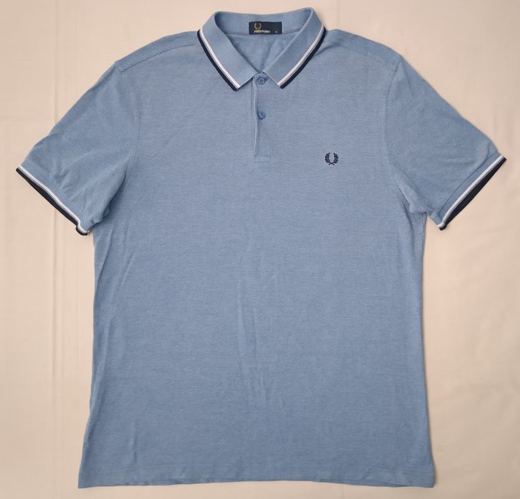 Fred Perry Polo Shirt оригинална тениска XL памучна поло фланелка