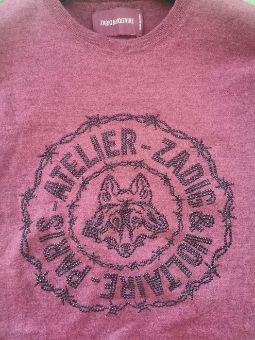 Bluză Zadig & Voltaire 100% merino XS