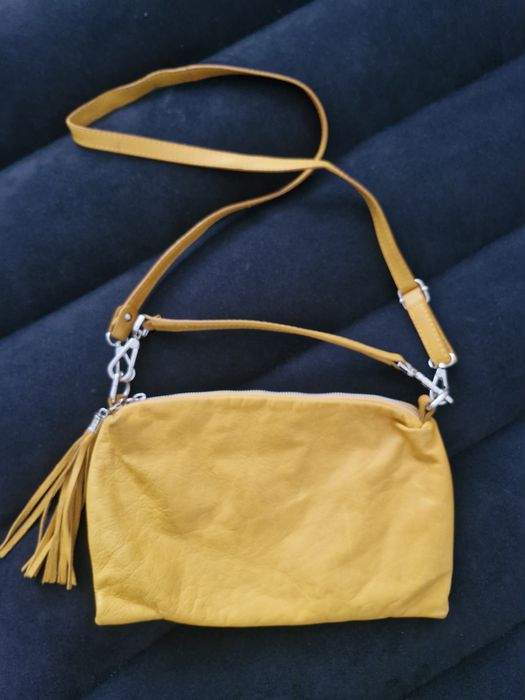 Чанта естествена кожа