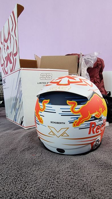 Max Verstappen F1 2019 season Helmet scale 1:2 schuberth