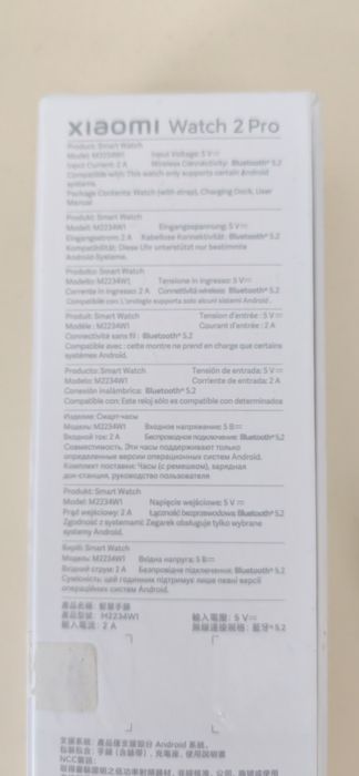Smartwatch Xiaomi watch 2 PRO