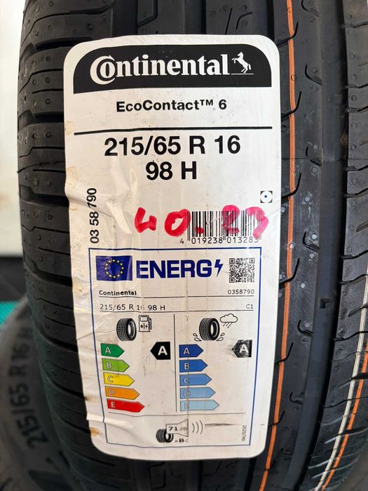 Set anvelope noi vara 215 60 R16 Continental Eco Contact 6 98H dot 4023