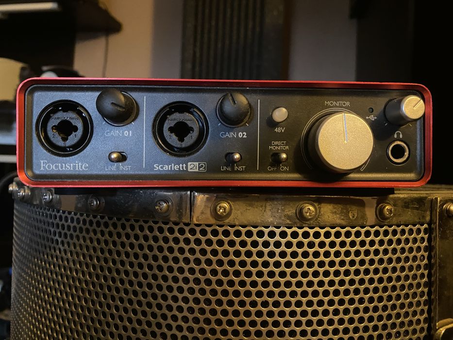Placa sunet focusrite scarley 2i2