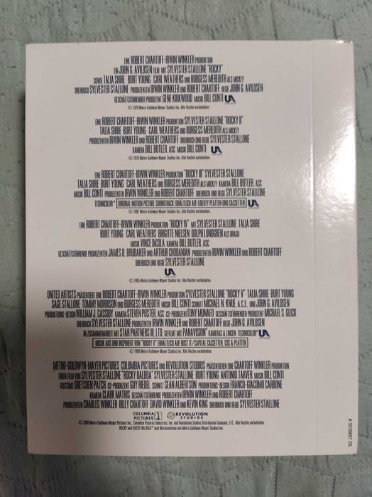 Rocky "The Complete Saga" 6 диска на Blu-ray